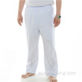 Dubai Abaya Solid White Kolor Men Pants